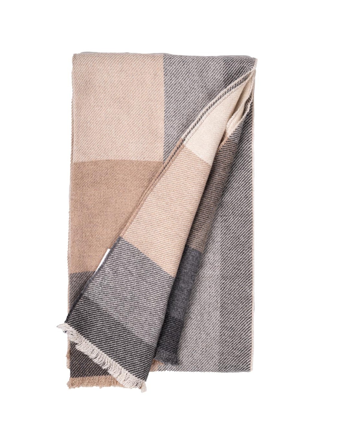 shop BRUNELLO CUCINELLI  Sciarpa: Brunello Cucinelli sciarpa in twill di lana e cashmere check.
La sciarpa misura circa 45 cm in larghezza e 170 cm in lunghezza.
Composizione: 78% LANA, 22% CASHMERE.
Made in Italy.. MSC666AG-CM872 number 4052921